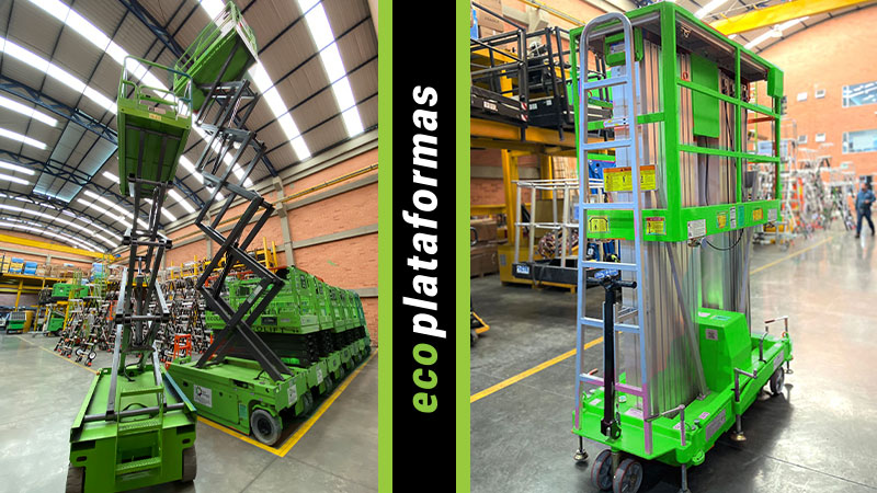 Cómo trabajar subido a una plataforma elevadora