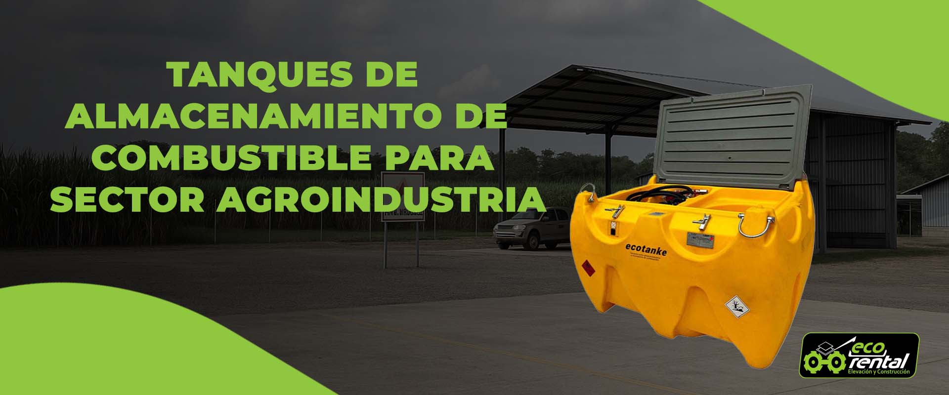 Tanques de almacenamiento de combustible para sector agroindustria