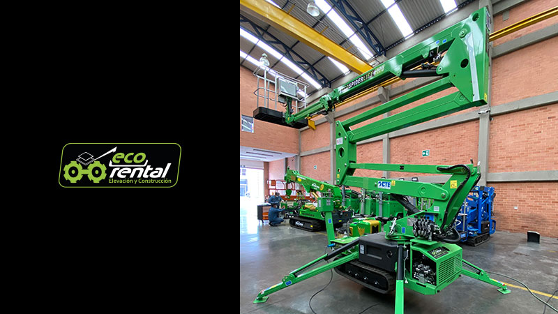 Manlift liviana de  17 metros