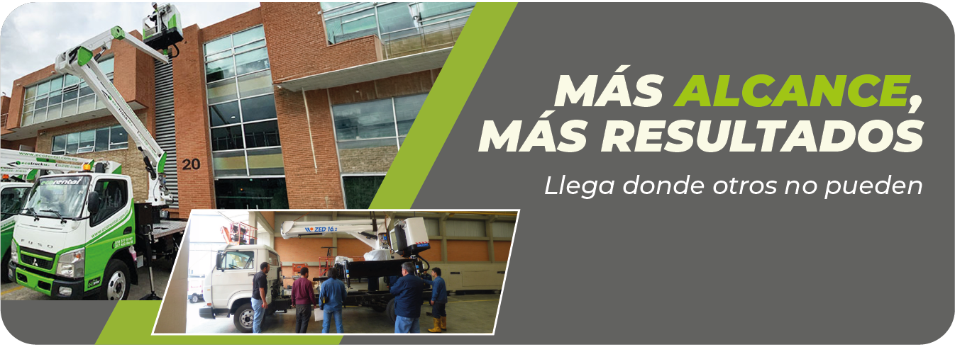 Carro canasta para mantenimiento de infraestructura petrolera y energética