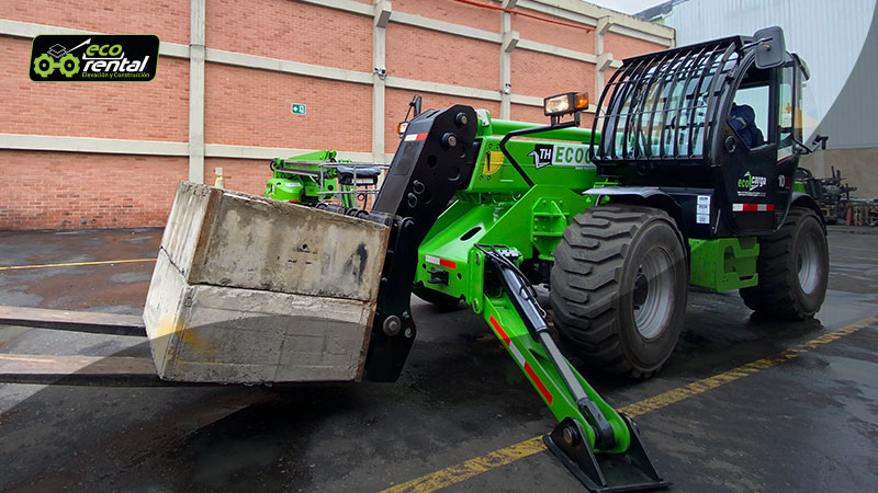 Ecorental entrega Telehandler o Manipuladores Telescópicos en toda Colombia