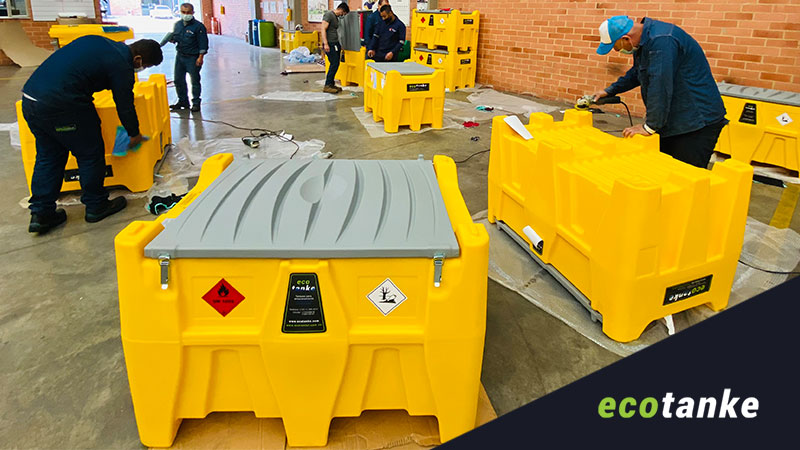 Tanques para transportar combustible
