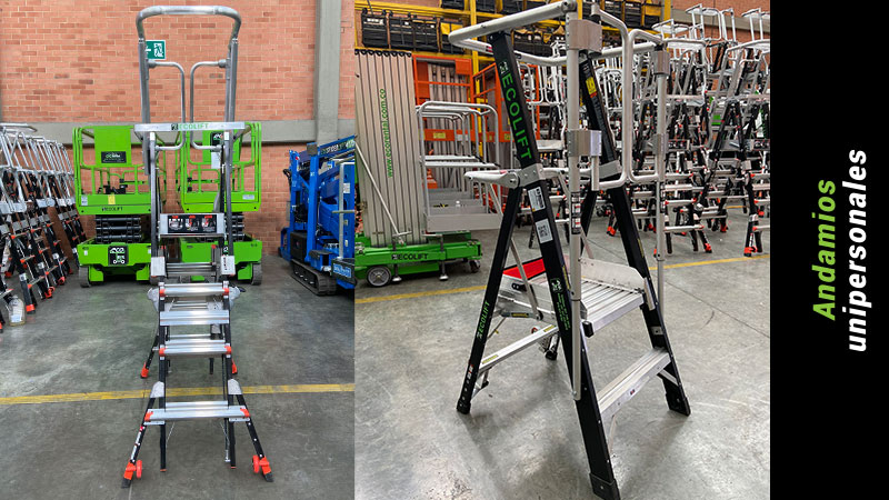 Venta de escaleras para trabajo en alturas Bogotá