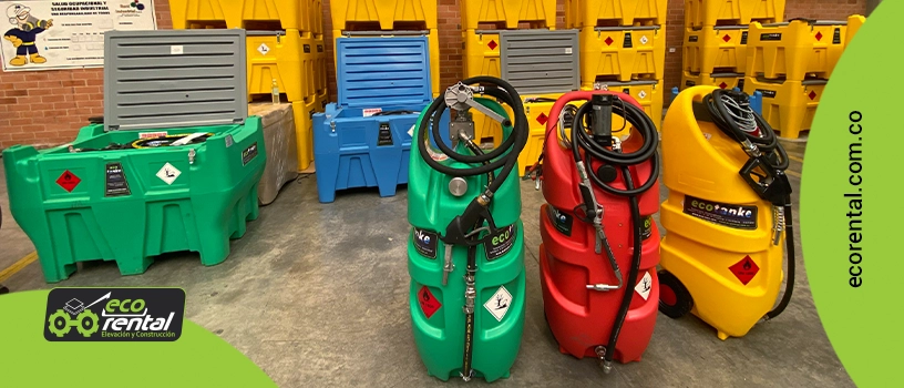 Tanques estacionarios, Moviles para Combustible en Polietileno