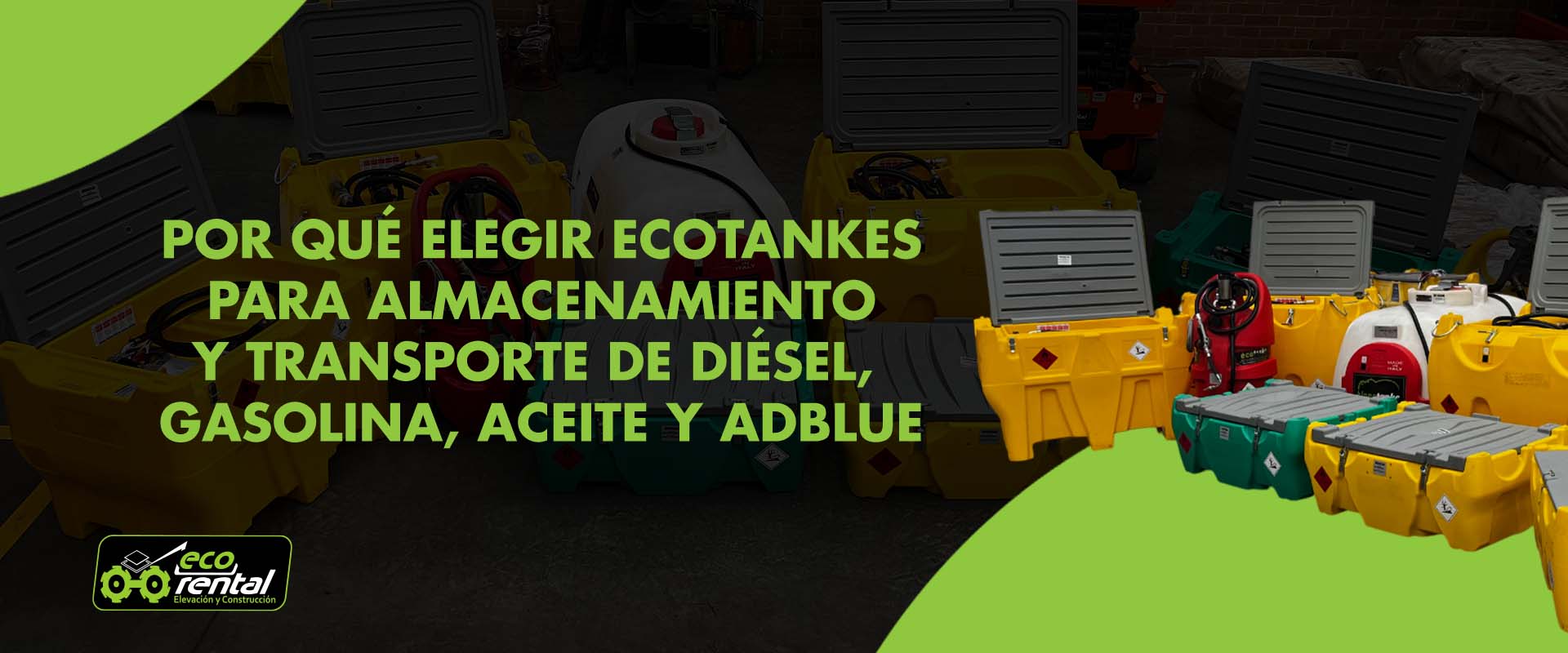 Por qué elegir Ecotankes para almacenamiento y transporte de diésel, gasolina, aceite y AdBlue