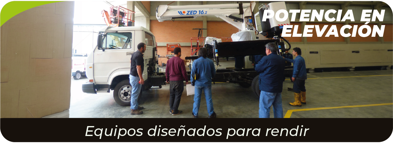 Carro canasta para mantenimiento industrial