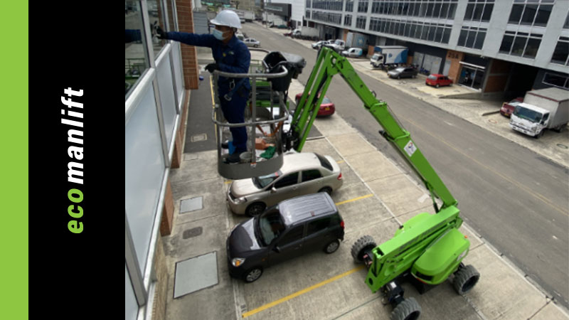 Brazos articulados eléctricos para alturas hasta de 20,4m